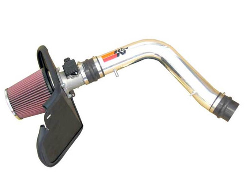 K&N 77-9016KP Typhoon Cold Air Intake System for 2000-2004 Toyota 4Runner Tacoma - Bright Mirrored Tube, Red Filter, 5.41 HP Gain, CARB Legal