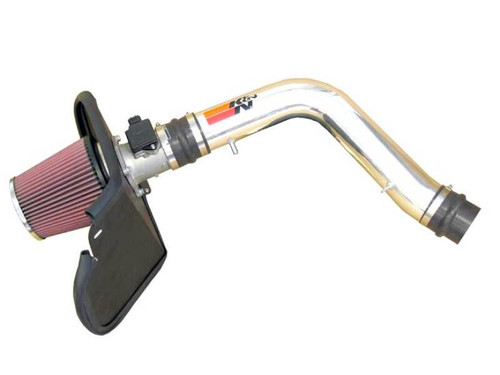 K&N 77-9016KP Typhoon Cold Air Intake System for 2000-2004 Toyota 4Runner Tacoma - Bright Mirrored Tube, Red Filter, 5.41 HP Gain, CARB Legal