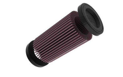 K&N PL-1018 Round Replacement Air Filter for 2000-2007 Victory - Red Cotton Gauze, Lifetime Warranty