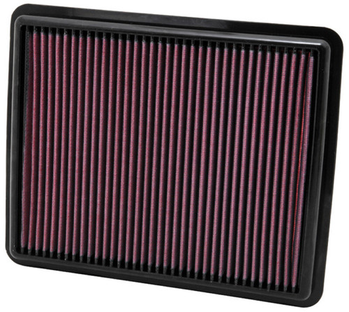 K&N High-Flow Air Filter 33-2448 for 2010-2017 Hyundai Kia Azera Optima Sonata Santa Fe - Panel Replacement Filter