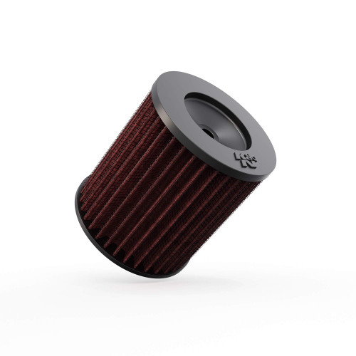 K&N RC-4900 Black Powder Coated Top Round Tapered Universal Clamp-On Air Filter