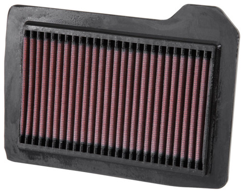 K&N PL-1500 Unique Replacement Air Filter for 2000-2007 Victory - Red Cotton Gauze, Lifetime Warranty