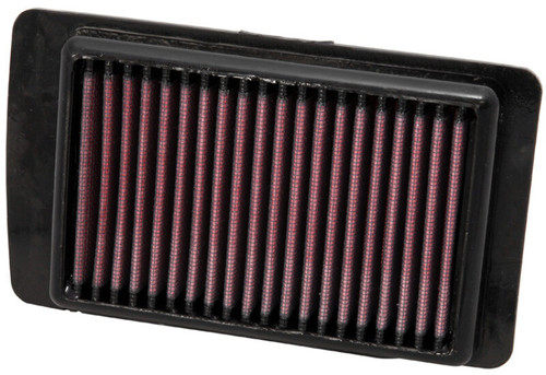 K&N PL-1608 Panel Replacement Air Filter for 2008-2017 Victory - Red Cotton Gauze, Lifetime Warranty
