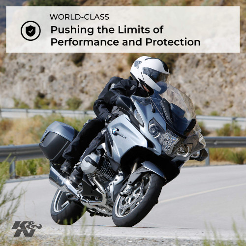 K&N PL-1720 High-Flow Panel Replacement Air Filter for 2020-2026 Indian Challenger Models - Cotton Gauze