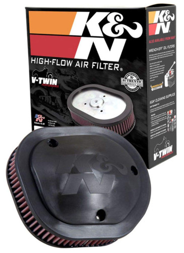 K&N PL-1814 High-Flow Panel Replacement Air Filter for 2014-2026 Indian Chief, Chieftain, Roadmaster Models