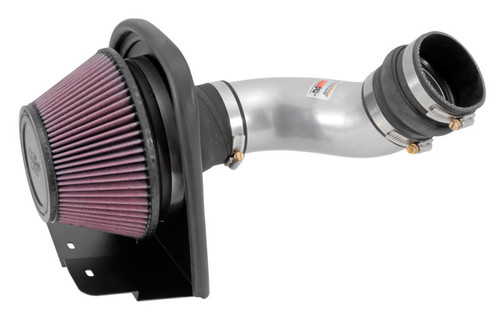 K&N 69-3518TS Typhoon Performance Air Intake System for 2013-2018 Ford Focus - Silver Tube