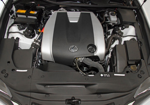 K&N 69-8704TP Typhoon Cold Air Intake System for 2013-2025 Lexus GS350 IS250 IS350 RC350 - Polished Tube, 12.57 HP Gain