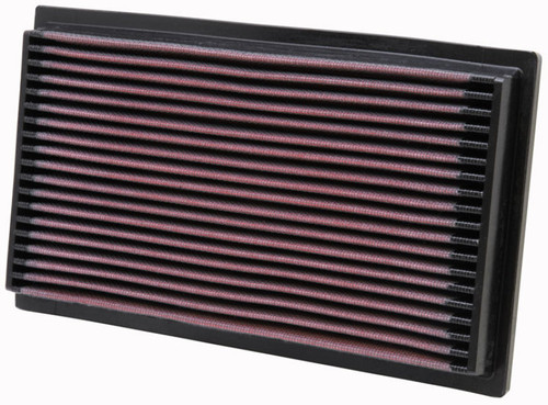 K&N 33-2059 High-Flow Replacement Panel Air Filter for 1986-1999 BMW 3-Series 5-Series 7-Series 8-Series - 10x5.75 in
