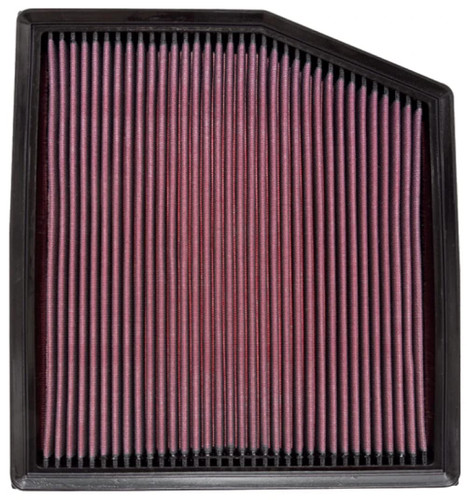 K&N High-Flow Air Filter 33-2458 for 2011-2015 BMW 135i 335i X1 - Panel Replacement Filter