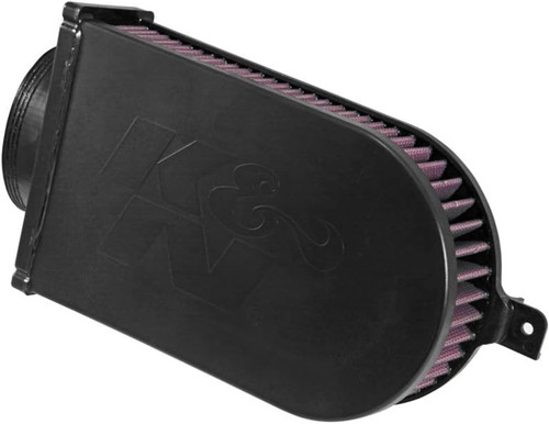 K&N E-0659 Round Replacement Air Filter for 2013-2019 Porsche 718 Boxster Cayman - Red Cotton Gauze, Lifetime Warranty