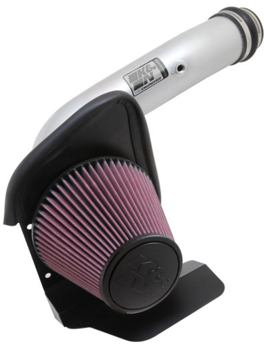 K&N 69-3528TS Typhoon Performance Air Intake System for 2010-2012 Ford Taurus - Silver Tube