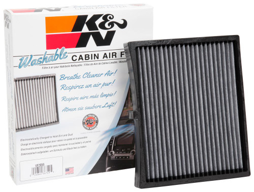 K&N VF2059 Washable Cabin Air Filter for 2017-2025 Hyundai Elantra Kia Forte