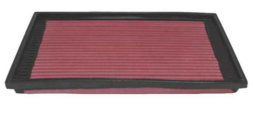 K&N 33-2079 High-Flow Replacement Panel Air Filter for 1983-1989 Porsche 924 &amp; 944 - 12x7.125x1.125 in, Cotton Gauze