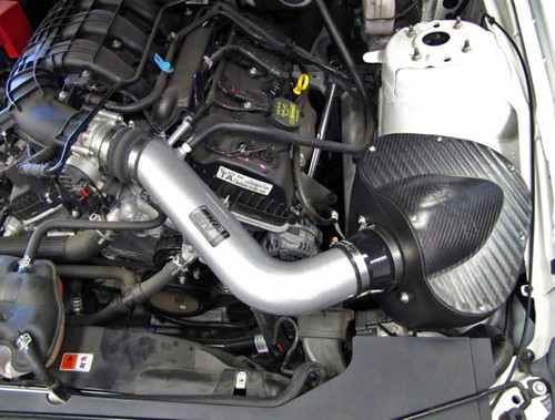 K&N 69-3529TP Typhoon Performance Air Intake System for 2011-2014 Ford Mustang - Polished Tube