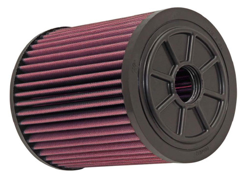 K&N E-0664 Round Replacement Air Filter for 2003-2009 Dodge Ram 2500 3500 - Red Cotton Gauze, Lifetime Warranty