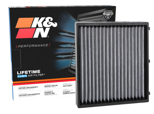 K&N VF2062 Washable Cabin Air Filter for 2015-2026 Ford Mustang
