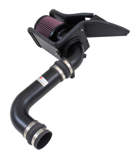 K&N 69-9507TTK Typhoon Cold Air Intake System for 2014-2016 Volkswagen Jetta Passat - Black Tube, 3.84 HP Gain