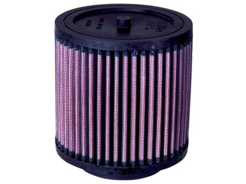 K&N HA-5000 Round Replacement Air Filter for Honda Pioneer Big Red - Red Cotton Gauze, Lifetime Warranty