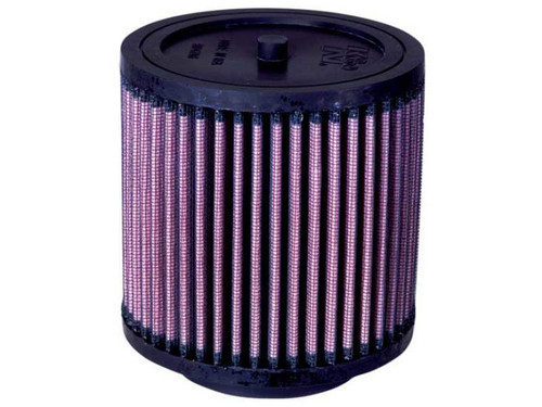 K&N HA-5000 Round Replacement Air Filter for Honda Pioneer Big Red - Red Cotton Gauze, Lifetime Warranty