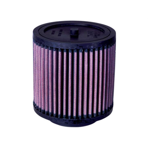 K&N HA-5000 Round Replacement Air Filter for Honda Pioneer Big Red - Red Cotton Gauze, Lifetime Warranty