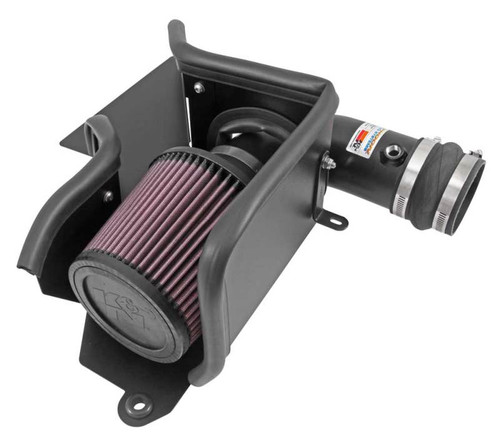 K&N 69-9509TTK Typhoon Cold Air Intake System for 2013-2014 Volkswagen Jetta - Textured Black Tube, 5.53 HP Gain