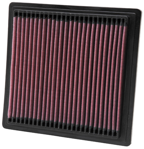 K&N 33-2104 High-Flow Replacement Panel Air Filter for 1996-2001 Honda CR-V &amp; Civic - 7.875x7.563x0.938 in