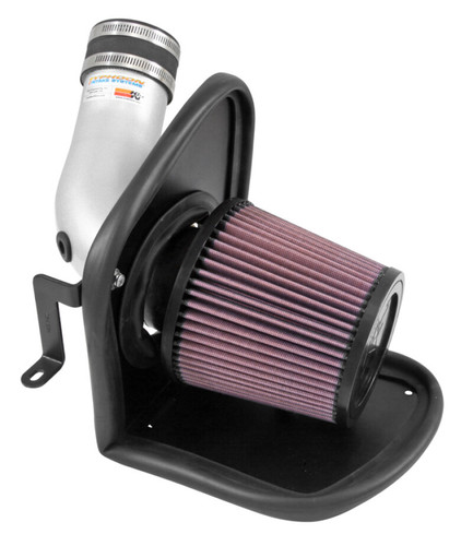 K&N 69-3537TS Typhoon Performance Air Intake System for 2013-2019 Ford, Lincoln Escape, MKC - Gunmetal Gray Tube