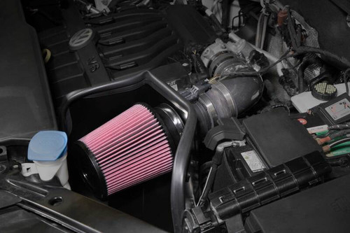 K&N 69-9756TC Typhoon Cold Air Intake System for 2018-2023 Volkswagen Atlas - Black HDPE Tube, 8.81 HP Gain