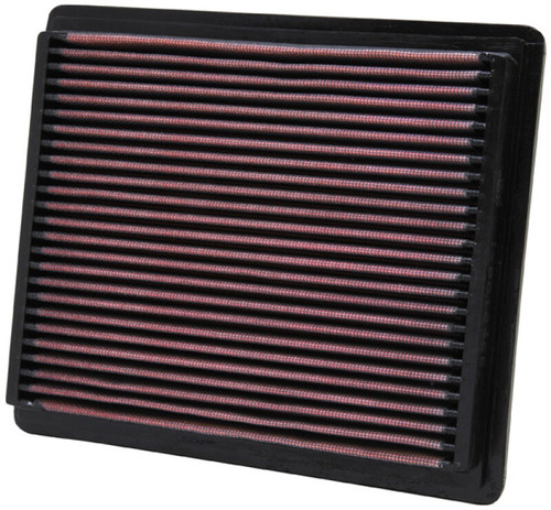 K&N 33-2106-1 High-Flow Replacement Panel Air Filter for 1997-2012 Ford Explorer Ranger Mazda - 9x7.688 in