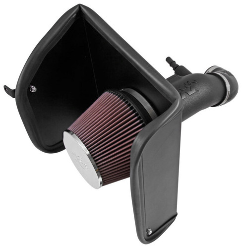K&N 57-3089 57 Series FIPK Performance Air Intake System for 2015-2016 Chevrolet, GMC Canyon, Colorado - Red Cotton Gauze Filter, Gen II
