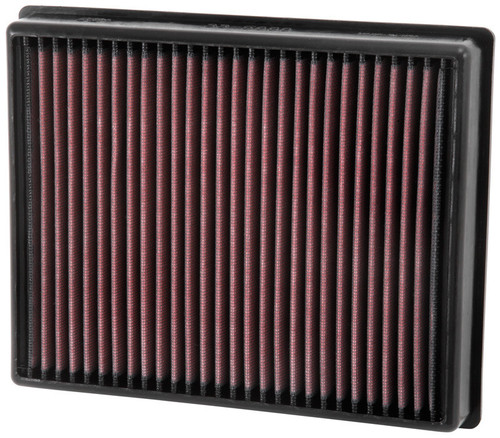 K&N High-Flow Air Filter 33-5000 for 2013-2024 Ford Edge Fusion Lincoln MKZ - Panel Replacement Filter