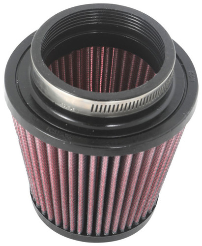 K&N RF-9160 Red Round Tapered Universal Clamp-On Air Filter