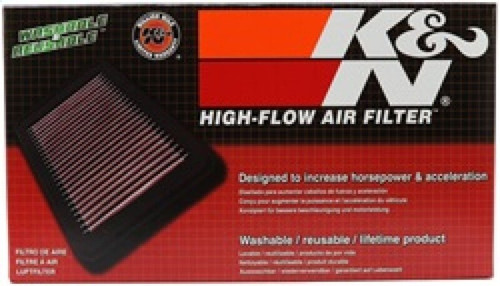 K&N HA-6007 Unique Replacement Air Filter for 2007-2026 Honda CBR600RR - Red Cotton Gauze, Lifetime Warranty