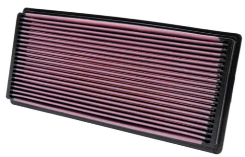 K&N 33-2114 High-Flow Replacement Panel Air Filter for 1997-2006 Jeep TJ &amp; Wrangler - 13.438x6.25x1.125 in