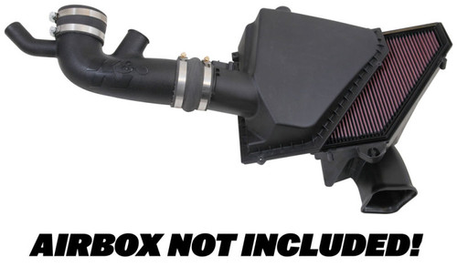 K&N 57-3094 57 Series FIPK Performance Air Intake System for 2016-2020 Cadillac, Chevrolet CTS, Camaro - Red Cotton Gauze Filter, Gen II