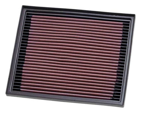 K&N 33-2119 High-Flow Replacement Panel Air Filter for 1997-2020 Land Rover Discovery Range Rover Peugeot - 9.375x8 in