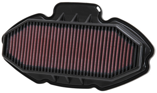 K&N HA-7012 Panel Replacement Air Filter for 2012-2020 Honda CTX700 - Red Cotton Gauze, Lifetime Warranty