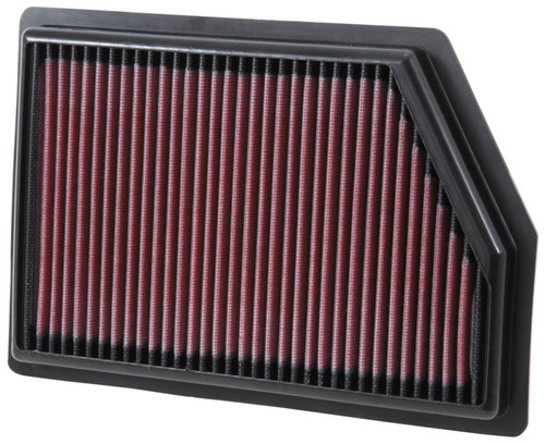 K&N High-Flow Air Filter 33-5009 for 2014-2018 Jeep Cherokee - Panel Replacement Filter