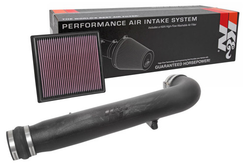 K&N 57-3104 57 Series FIPK Performance Air Intake System for 2017-2022 Chevrolet, GMC Canyon, Colorado - Red Cotton Gauze Filter, Gen II