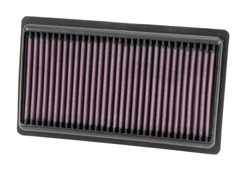 K&N High-Flow Air Filter 33-5014 for 2014-2022 Nissan Rogue - Panel Replacement Filter