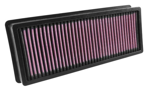K&N High-Flow Air Filter 33-3028 - Panel Replacement Filter