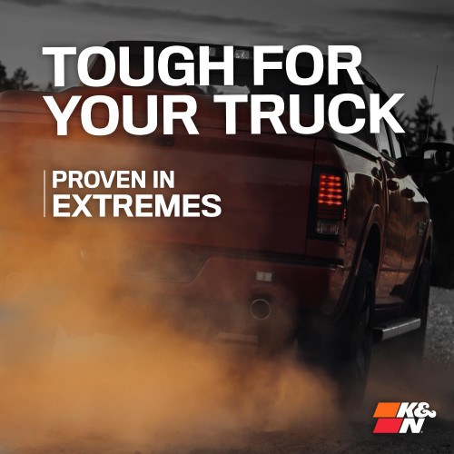 K&N High-Flow Air Filter 33-5017 for 2014-2023 Toyota Sequoia Tacoma Tundra - Panel Replacement Filter