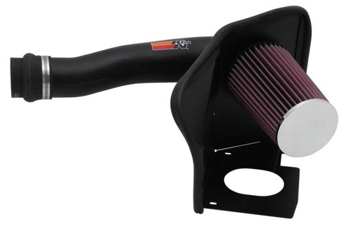 K&N 57-3515 57 Series FIPK Performance Air Intake System for 2006-2008 Honda Ridgeline - Red Cotton Gauze Filter, Gen II