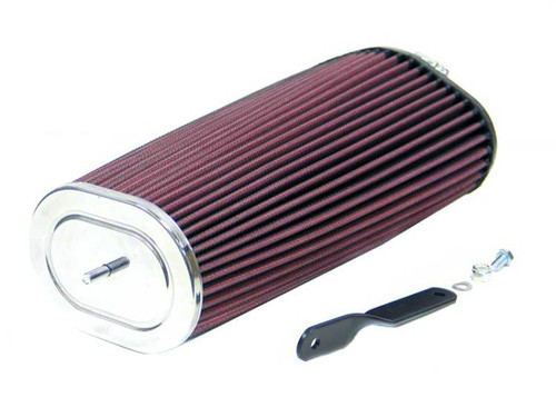 K&N 57-6002 57 Series FIPK Performance Air Intake System for 1984-1989 Nissan 300ZX - Red Cotton Gauze Filter, Gen I