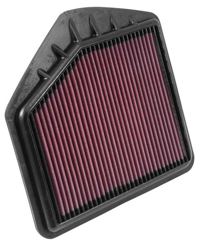 K&N High-Flow Air Filter 33-5020 for 2015-2022 Genesis G80 G90 Kia K900 Left Side - Panel Replacement Filter