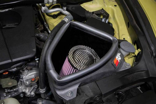 K&N 69-7086TC Typhoon Cold Air Intake System for 2023-2026 Nissan Z - Gunmetal Gray Tube, 19.16 HP Gain, Includes Air Box