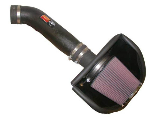 K&N 57-6013 57 Series FIPK Performance Air Intake System for 2003-2006 Nissan 350Z - Red Cotton Gauze Filter, Gen II