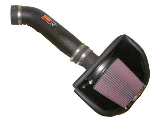 K&N 57-6013 57 Series FIPK Performance Air Intake System for 2003-2006 Nissan 350Z - Red Cotton Gauze Filter, Gen II