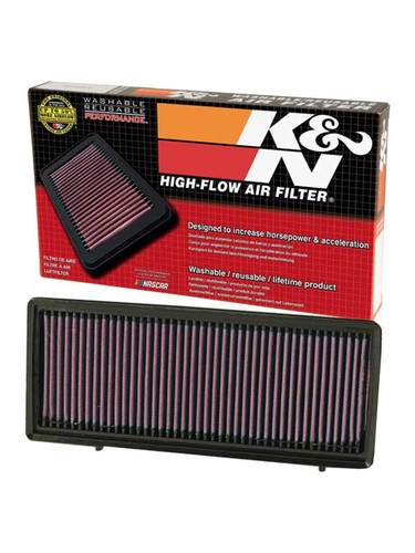 K&N High-Flow Air Filter 33-2374 for 2007-2013 Nissan Altima - Panel Replacement Filter