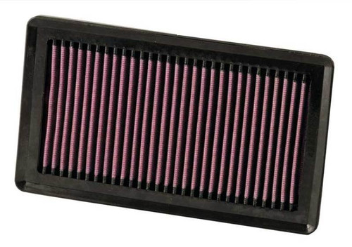 K&N High-Flow Air Filter 33-2375 for 2007-2021 Chevrolet Nissan Cube Versa Tiida - Panel Replacement Filter
